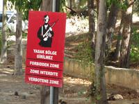 Demarkationslinie in Nikossia