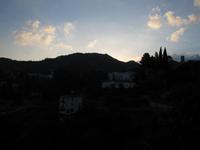 Sonnenuntergang in Agros