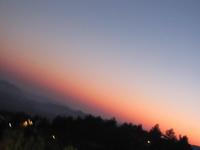 Sonnenuntergang im Troodosgebirge