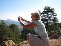 Spaziergang auf dem Persephonie-Wanderweg