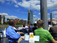 kleine Kreuzfahrt durch Frankfurt auf dem Main