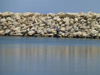 Fischer im Yachthafen von Larnaka