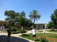 Innenhof des St. Barnabas-Klosters