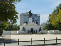 Freiheitsdenkmal auf türkisch besetztem Teil