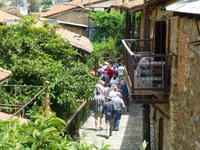 Dorf Kakopetria - Gruppenspaziergang