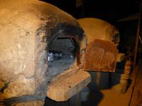 aus diesem Ofen kam sehr leckeres Ziegenfleisch ...