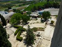 ausgegrabene Grundrisse auf dem Gelände der Burg Kolossi