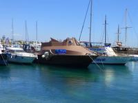 Boot im Hafen von Paphos - inspiriert von der Nautilus