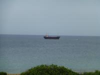 gestrandeter Frachter vor Paphos