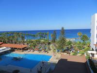 Blick vom Balkon im Hotel 