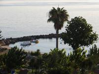 Blick auf die Bucht am Hotel 