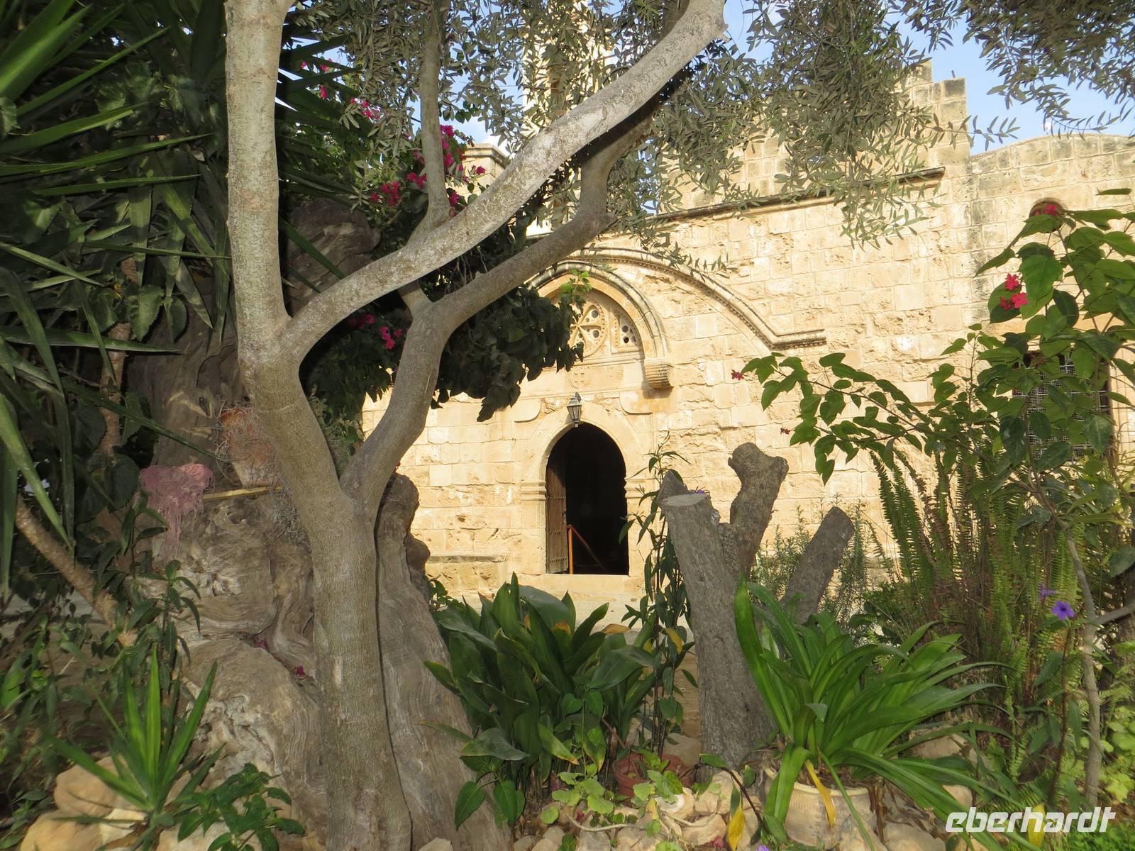 Blick auf das Kloster in Ayia Napa