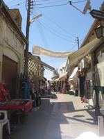 kleine Gasse im türkisch besetzten Teil der Hauptstadt