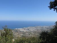 Blick auf Kyrenia von der Burg St. Hilarion