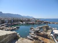 Blick auf den Hafen von Kyrenia