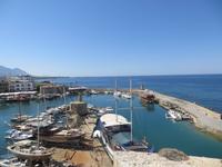 Blick auf den Hafen von Kyrenia