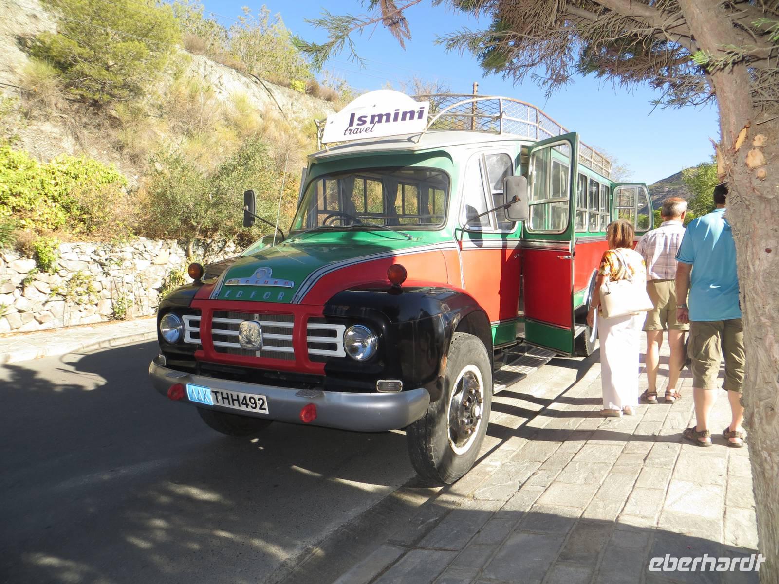 englischer Oldtimerbus 