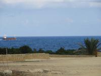 Blick auf das Meer von den Königsgräbern 