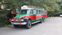 Unser Bedfordbus im Troodosgebirge