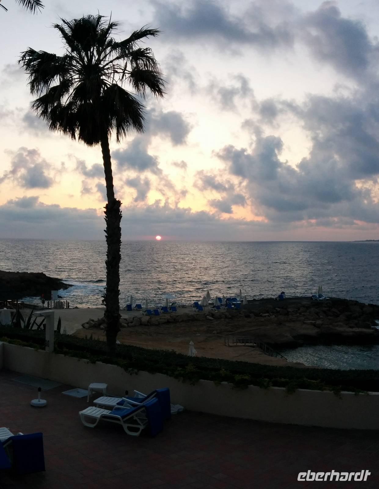 Sonnenuntergang in Pafos