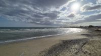Am Strand von Larnaca