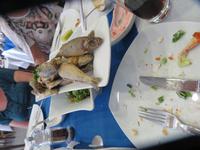 Fisch Meze-Essen