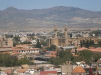 Nikosia - Blick vom 11. Stock des Eikaufscenters Ledrastraße in Richtung Norden