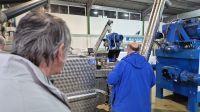 Zu Besuch in der Olivenpresse