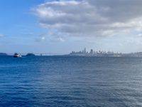 Blick auf San Francisco von Sausalito