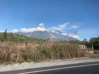 Vulkan Fuego auf dem Wege nach Antigua Guatemala