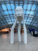 Ankunft in Frankfurt am Main