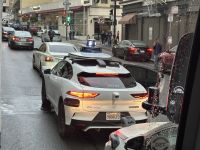 autonomes Auto (ohne Fahrer) in San Francisco 