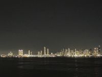 Panama Stadt am Abend