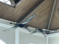 Pause für Getränk und WC in einem Hotel