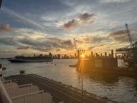 Cartagena Kolumbien - Abend im Hafen