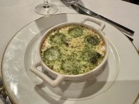 Abendessen im Le Bistro - Schnecken