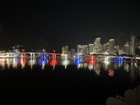 Miami -Skyline am frühen Morgen