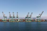 Einschiffung in L.A.