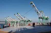 Einschiffung in L.A.