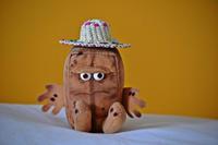 heimlicher Reisebegleiter Bernd mit Sombrero