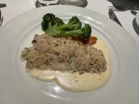 Abendessen im Taste - milder Weißfisch