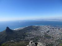 ... geschafft - wir geniessen eine grandiose Aussicht auf Kapstadt