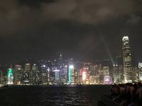 Hong Kong am Abend