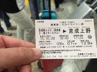 Per Skyliner geht es ins Zentrum