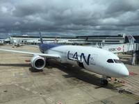 Weiterflug über die Datumsgrenze und mit Stopp in Neuseeland nach Chile