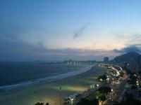 Rio: die Copacabana