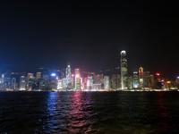 Hongkong bei Nacht