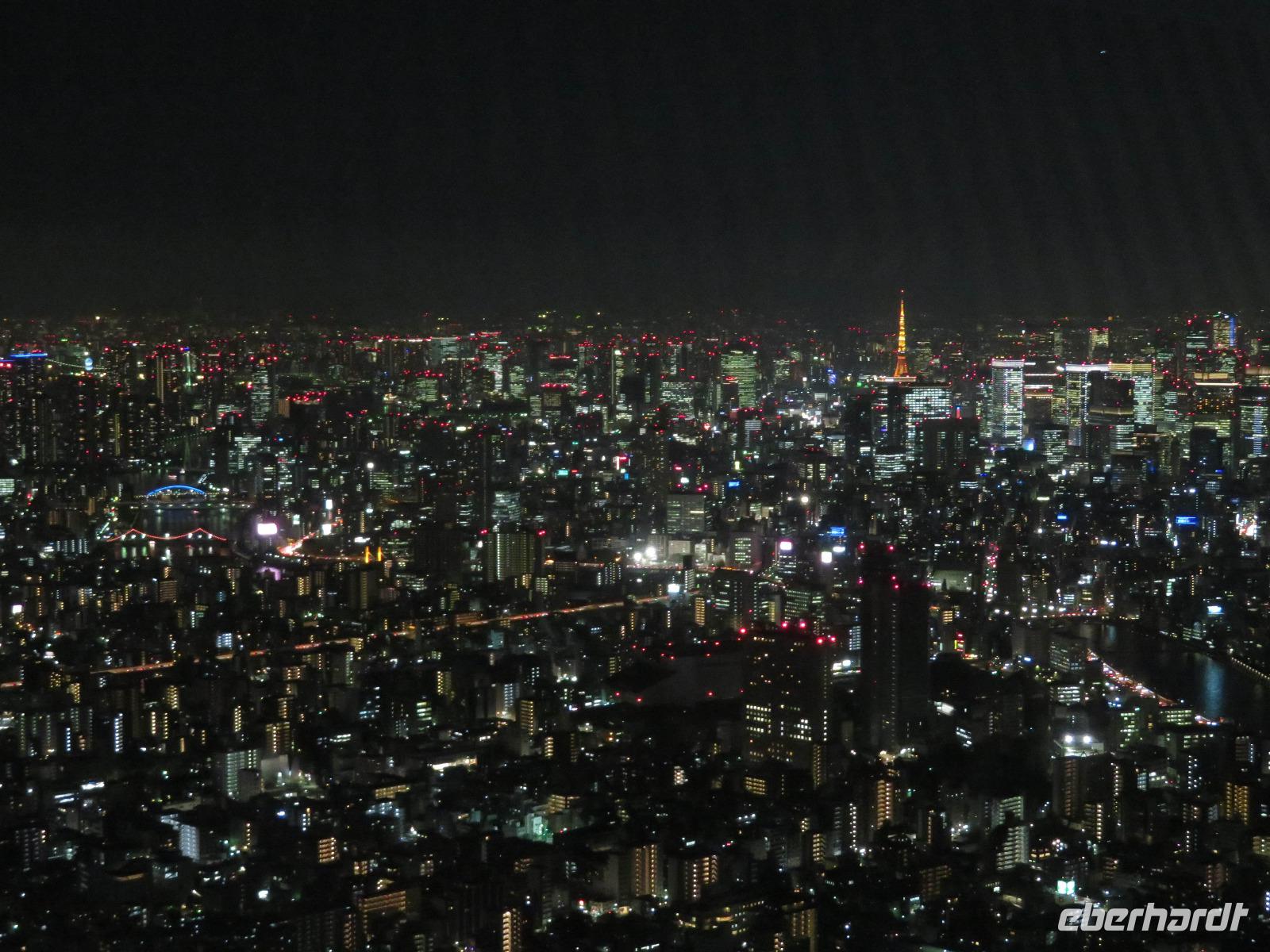 Blick vom Tokio Skytree