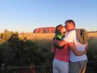 Sundowner am Uluru