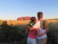 Sundowner am Uluru